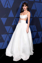 Dakota Johnson two piece ballgown governor awards 2019