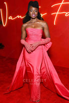 Danai Gurira overskirt prom dress 2024 Oscars after party