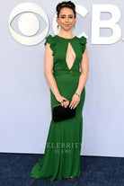 Danya Taymor emerald keyhole prom dress 2024 Tony awards