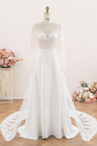 detachable overskirt wedding dress