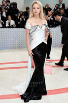 Devon Aoki off shoulder 2023 met gala dress