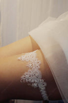 elastic band lace wedding garter