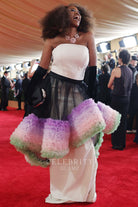Erika Alexander strapless prom dress 2024 Oscars red carpet