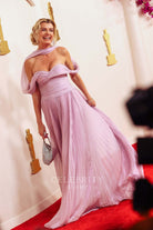 Eugenia Kuzmina a line prom dress 2024 Oscars red carpet 