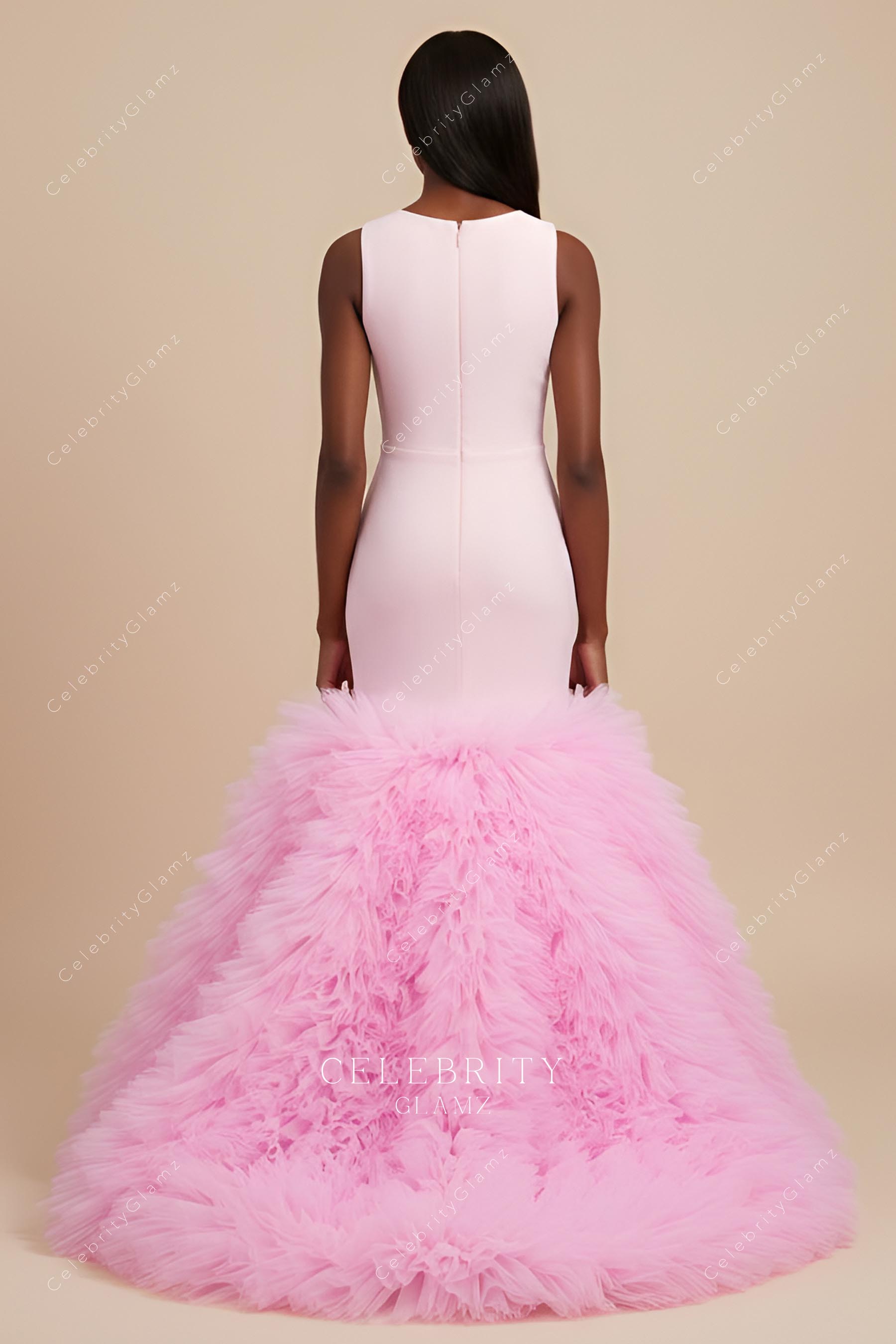 fit trumpet prom dress