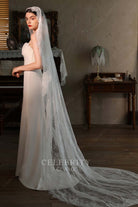 full lace wedding veil