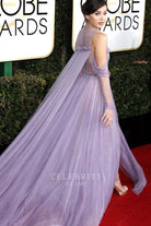 Hailee Steinfeld with cape dress golden globes 2017