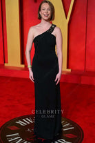 Hannah Einbinder one shoulder prom dress 2024 Oscars after party