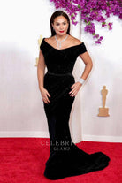 Hend Sabry mermaid prom dress 2024 Oscars red carpet 