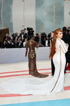 Ice Spice cathedral train 2023 met gala dress