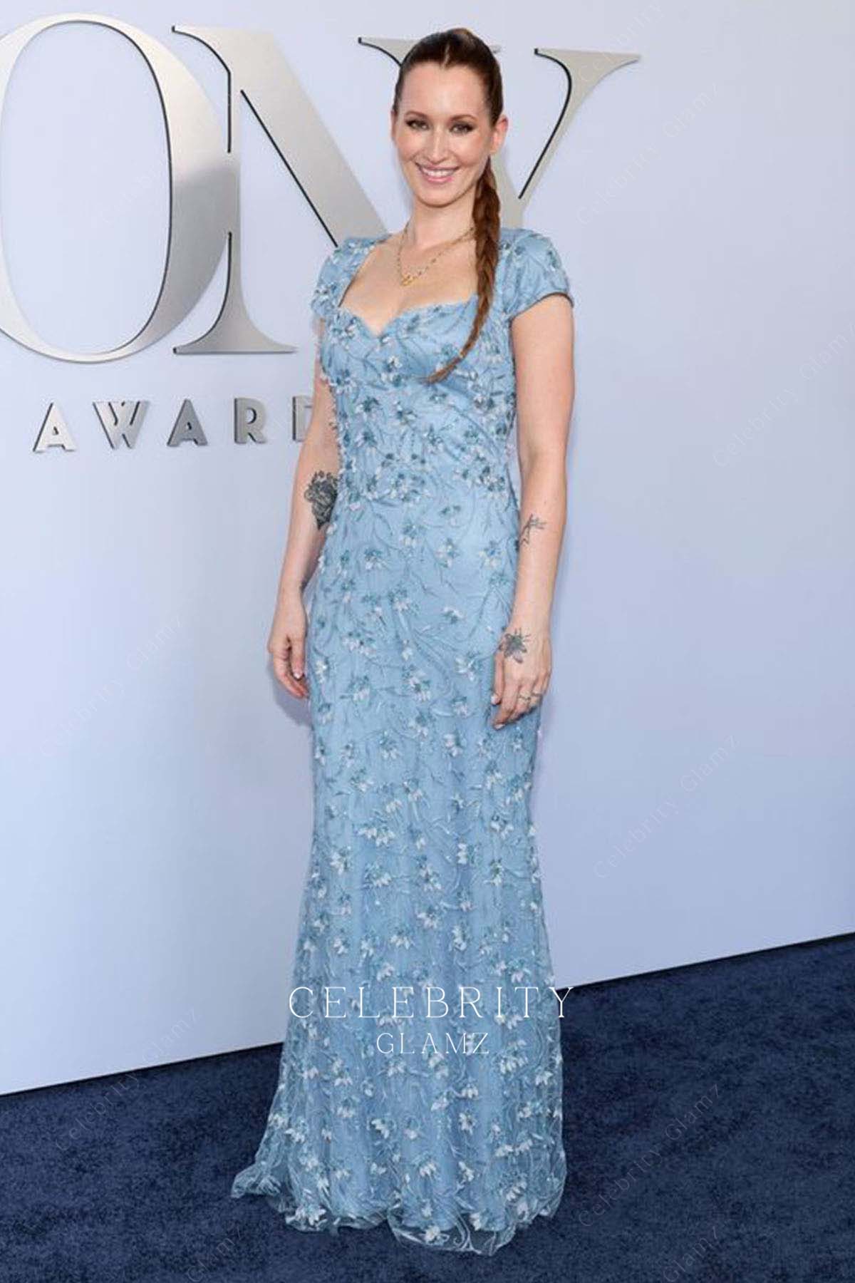 Ingrid Michaelson queen anne prom dress 2024 Tony awards