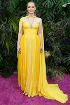 Jessica Chastain a line prom dress tony awards 2023