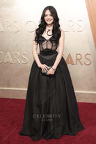 Josephine Reitman strapless 2025 Oscars red carpet ballgown