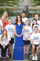 Kate fit flare formal dress Kensington palace banquet 2016