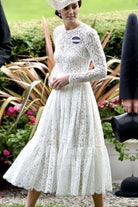 Kate Middleton a line royal ascot dress 2016