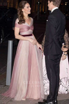 Kate Middleton drop sleeves gala dinner dress