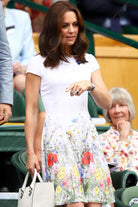 Kate Middleton floral print 2017 Wimbeldon men's final dress