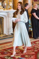 Kate Middleton mint a line dress 2019