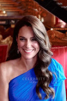 Kate Middleton one shoulder dress Windsor castle piano accompany 2023