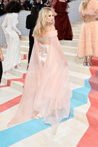 Kate Moss 2023 met gala open back long dress