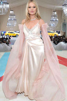 Kate Moss thin straps 2023 met gala dress
