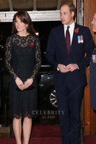 Kate sheer lace long sleeve dress remembrance festival 2015