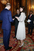 Kate tea length evening dress celebrity UK Indi year of culture 2017