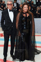 Keely Shaye Smith black glitter prom dress 2023 met gala