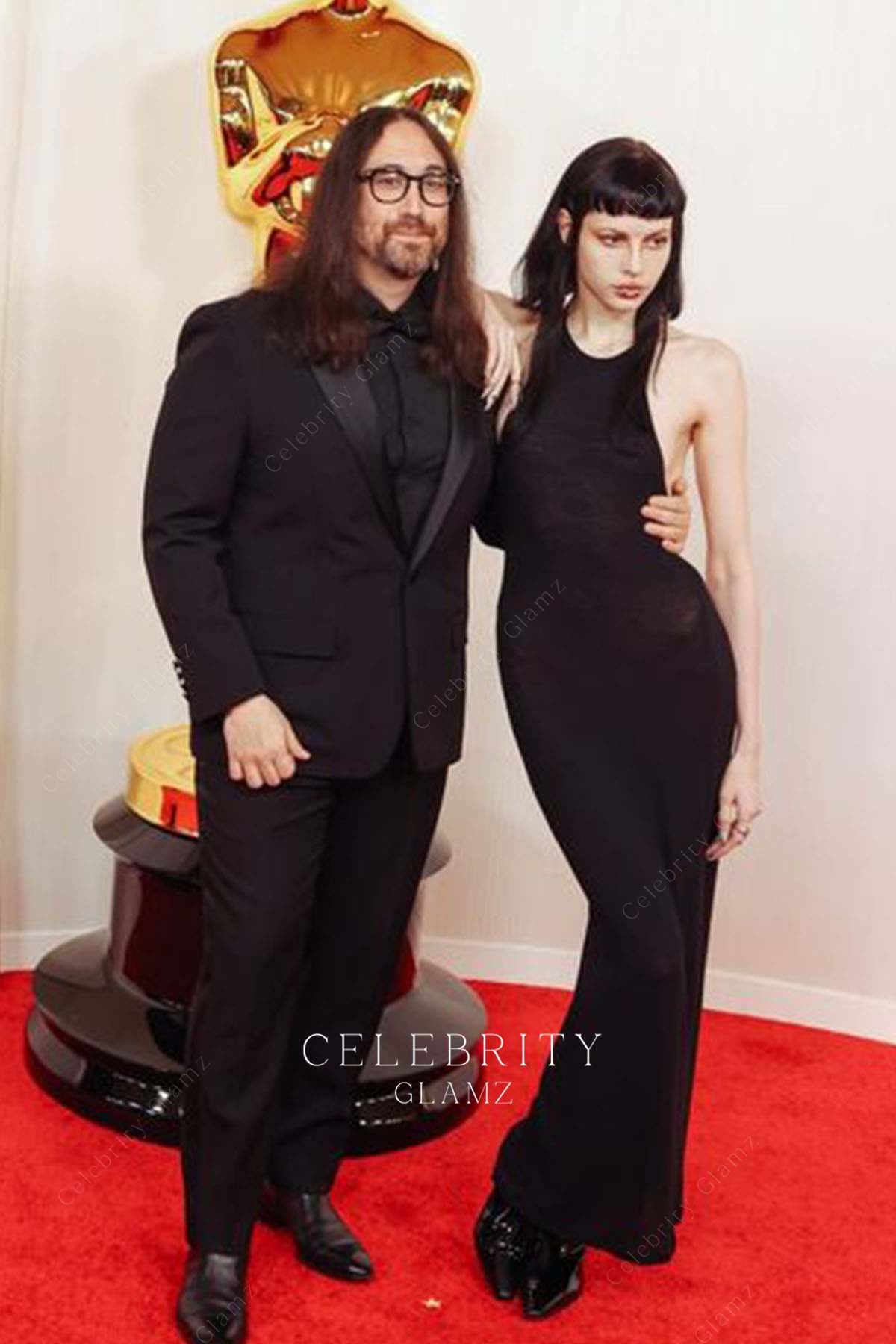 Kemp Muhl ankle length prom dress 2024 Oscars red carpet 