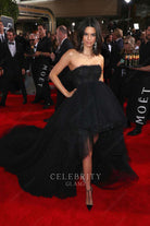 Kendall Jenner black ballgown 75th annual golden globe awards