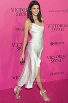 Kendall Jenner cowl neck dress 2016 Victoria's secret fashion show