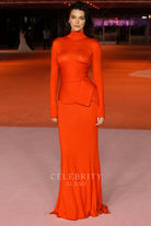 Kendall Jenner high neck celebrity dress 3rd annual academy museum gala