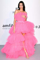 Kendall Jenner high to low dress Amfar Cannes gala 2019
