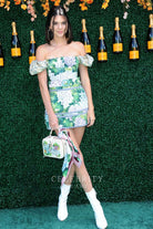 Kendall Jenner short dress veuve Cliquot polo classic 2017