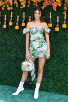 Kendall Jenner short sleeves dress veuve Cliquot polo classic 2017
