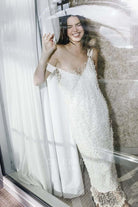 Kendall Jenner wide straps dress FWRD 2023