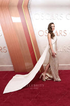 Kensington Tallman Watteau 2025 Oscars red carpet dress