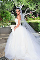 kim kardashian jacquard 1st wedding ballgown