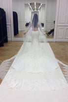 Kim Kardashian mermaid bridal dress