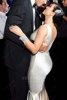 kim kardashian white v back 3rd wedding dress