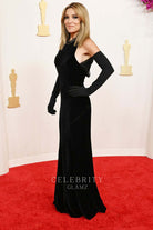 Kit Hoover sweep train prom dress 2024 Oscars red carpet