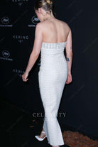 Kristen Stewart fit and flare dress Cannes film festival 2018