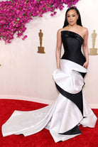 Kristy Sarah mermaid prom dress 2024 Oscars red carpet