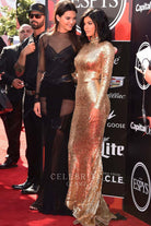 Kylie Jenner high neck dress the ESPYS 2015