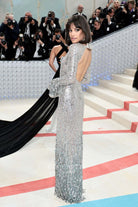 Lea Michele open back met gala 2023 dress