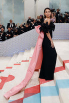 Lily Aldridge big bowknot 2023 met gala dress