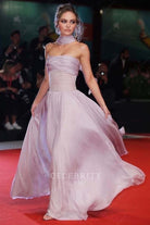 lily rose depp straight across dress venice film festival 2019