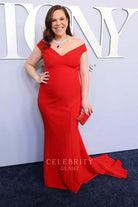 Lindsay Mendez court train prom dress 2024 Tony awards