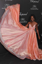 Lupita Nyongo spaghetti straps dress Cannes film festival 2018
