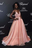 Lupita Nyongo sweep train dress Cannes film festival 2018
